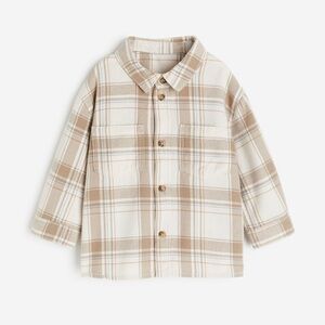 H&M cotton flannel shirt - 12M
